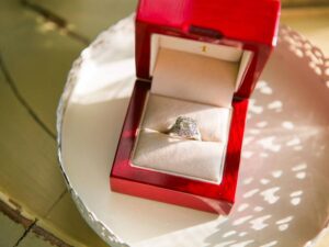 Engagement Ring in Box
